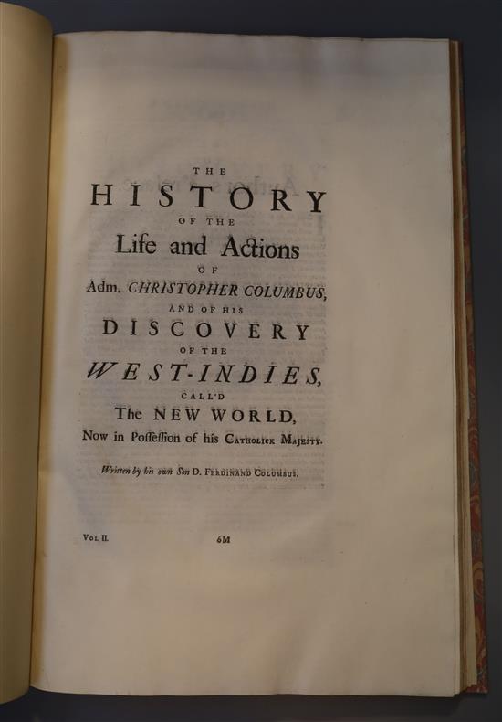 Columbus, Ferdinand - The History of the Life and Actions of Adm. Christopher Colombus, and his Discovery